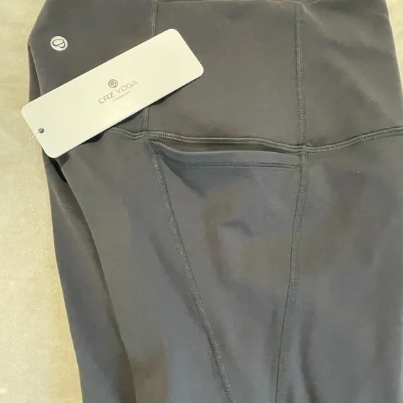 CRZ YogaLeggings Black, XS, NWT - Picture 9 of 10
